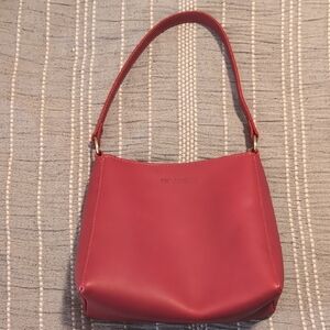 Portland Leather Triangle - Ruby